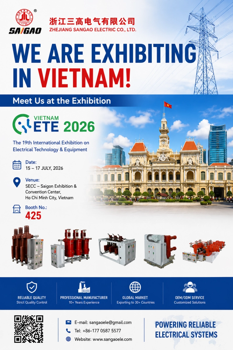 SANGAO учествува на Виетнам ETE & Greenergy Expo 2026 година